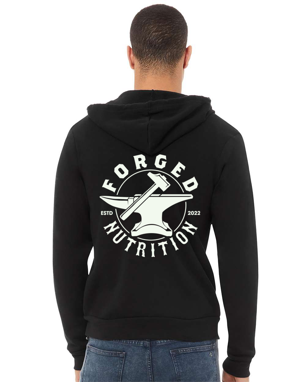 Forged Forged Zip Up Hoodie