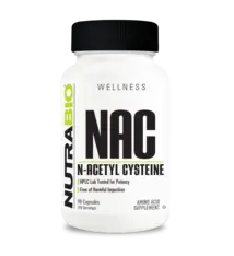 NutraBio NutraBio NAC 600mg Caps