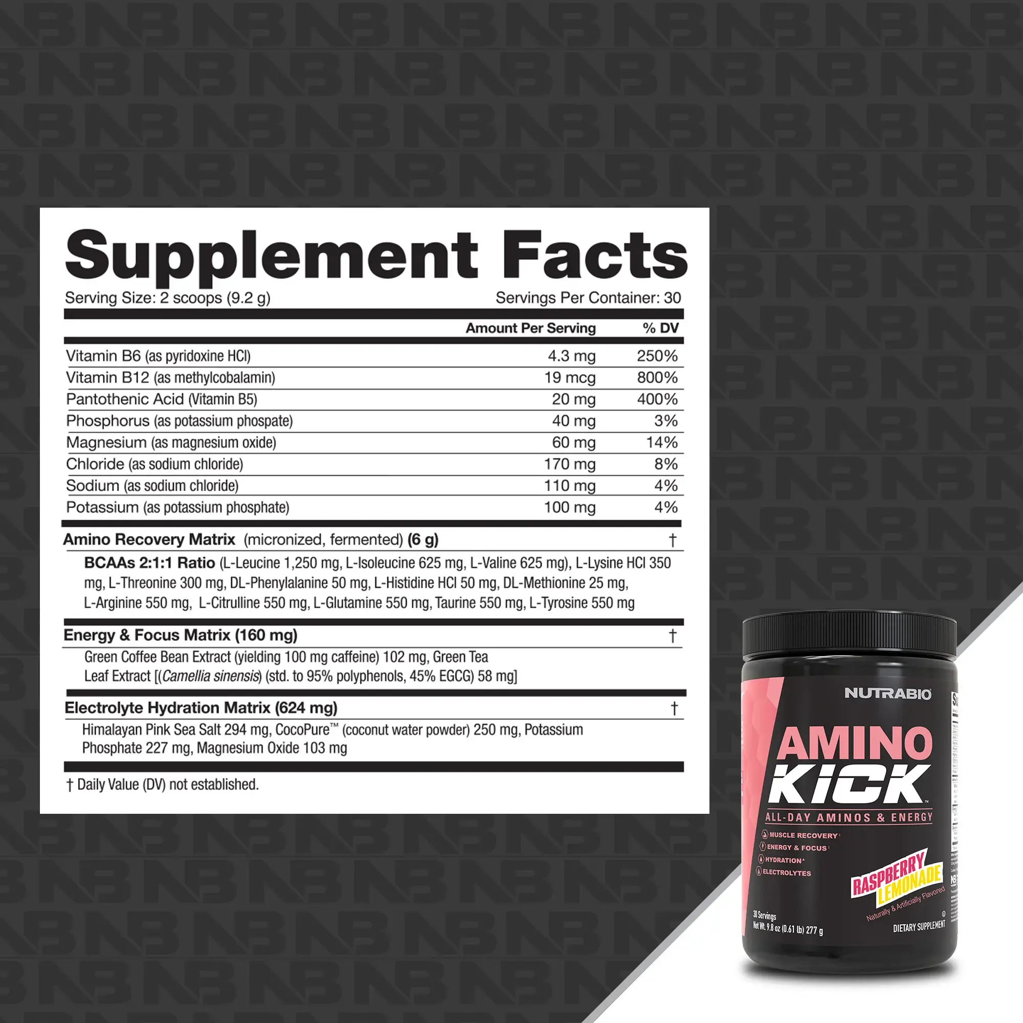 NutraBio NutraBio Amino Kick