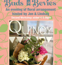 Buds & Bevies Saturday 4-5:30pm