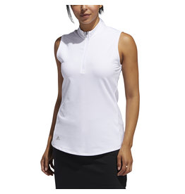 Adidas Jacquard Sleeveless Polo