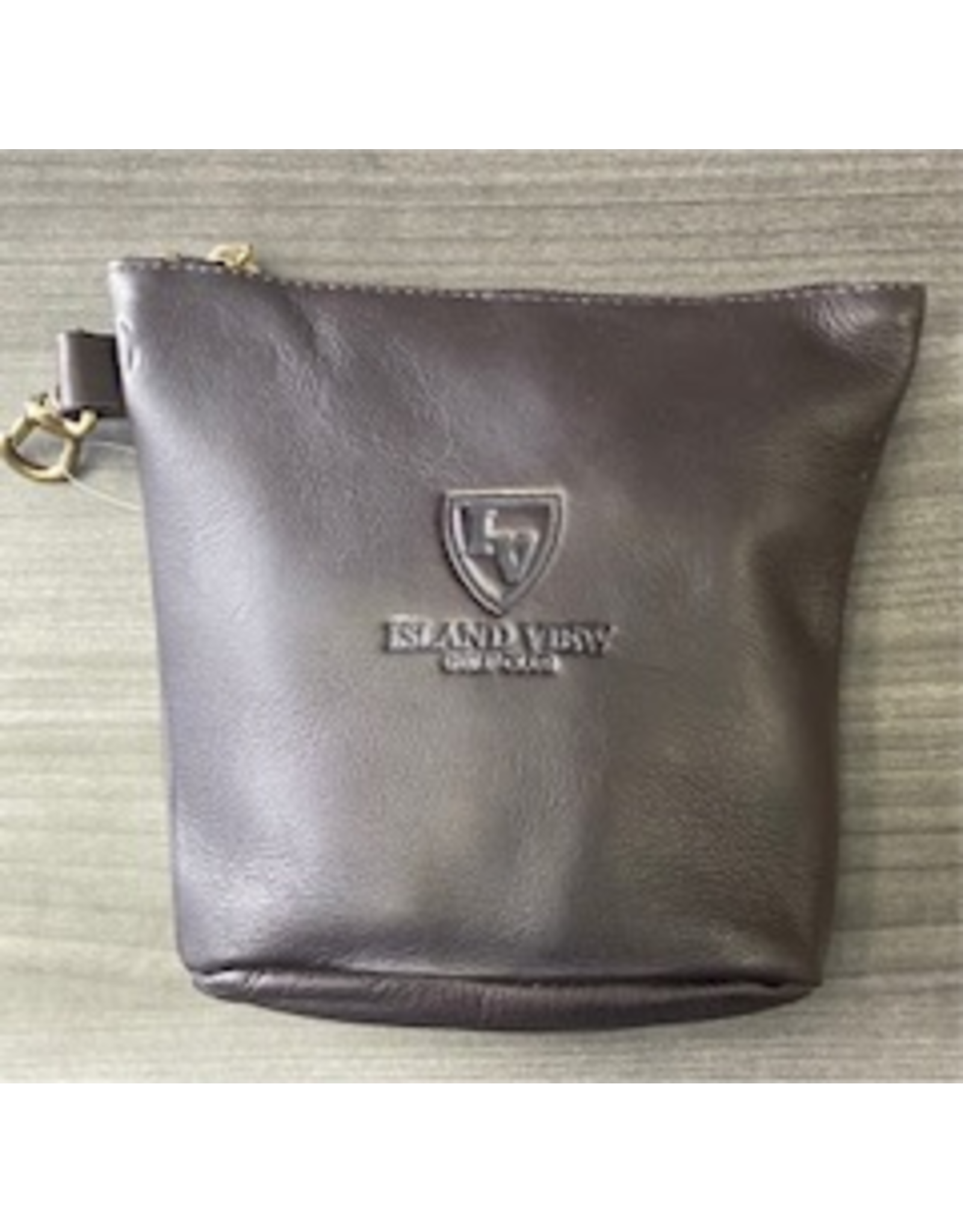 TICA Leather Zip Pouch