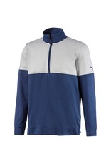 Puma Cloudspun Warm Up Golf 1/4 Zip - Island View Golf Club Logo on Right Sleeve