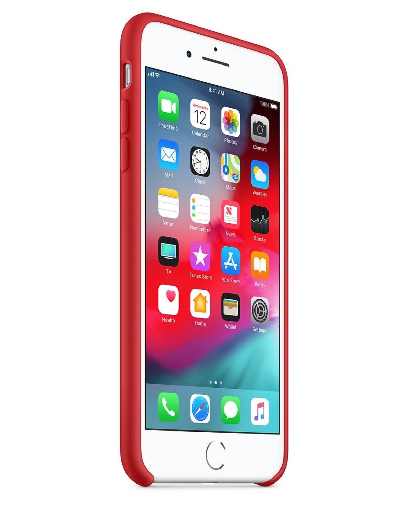 Apple Iphone 7Plus/8Plus  Silicone Red