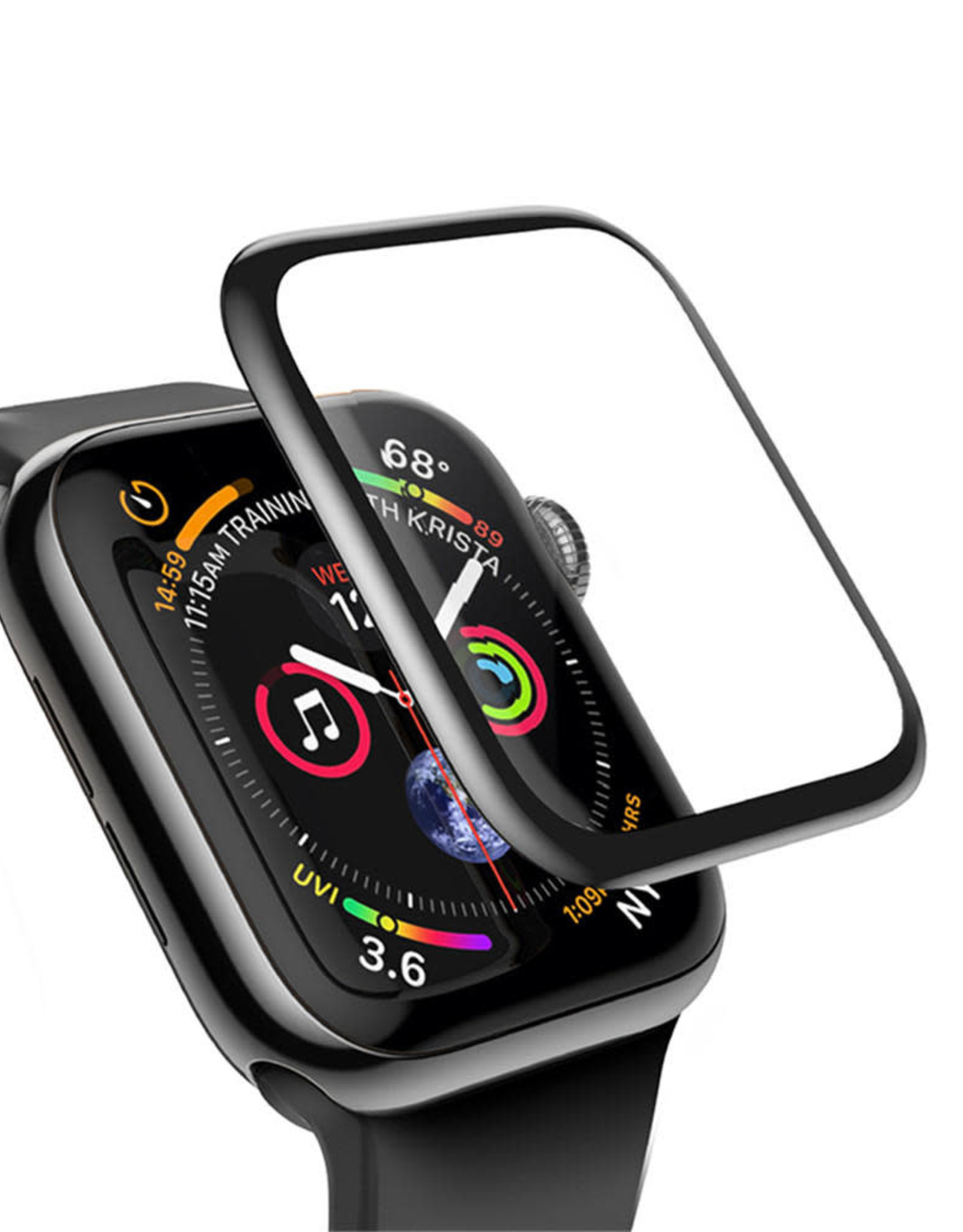 Baseus Baseus Tempered Glass Full Coverage Tempered Glass Protector For Apple Watch 40mm
