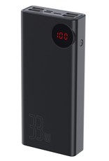 Baseus Power Bank 4 USB Port w/ LED Display 30000 mAh Black