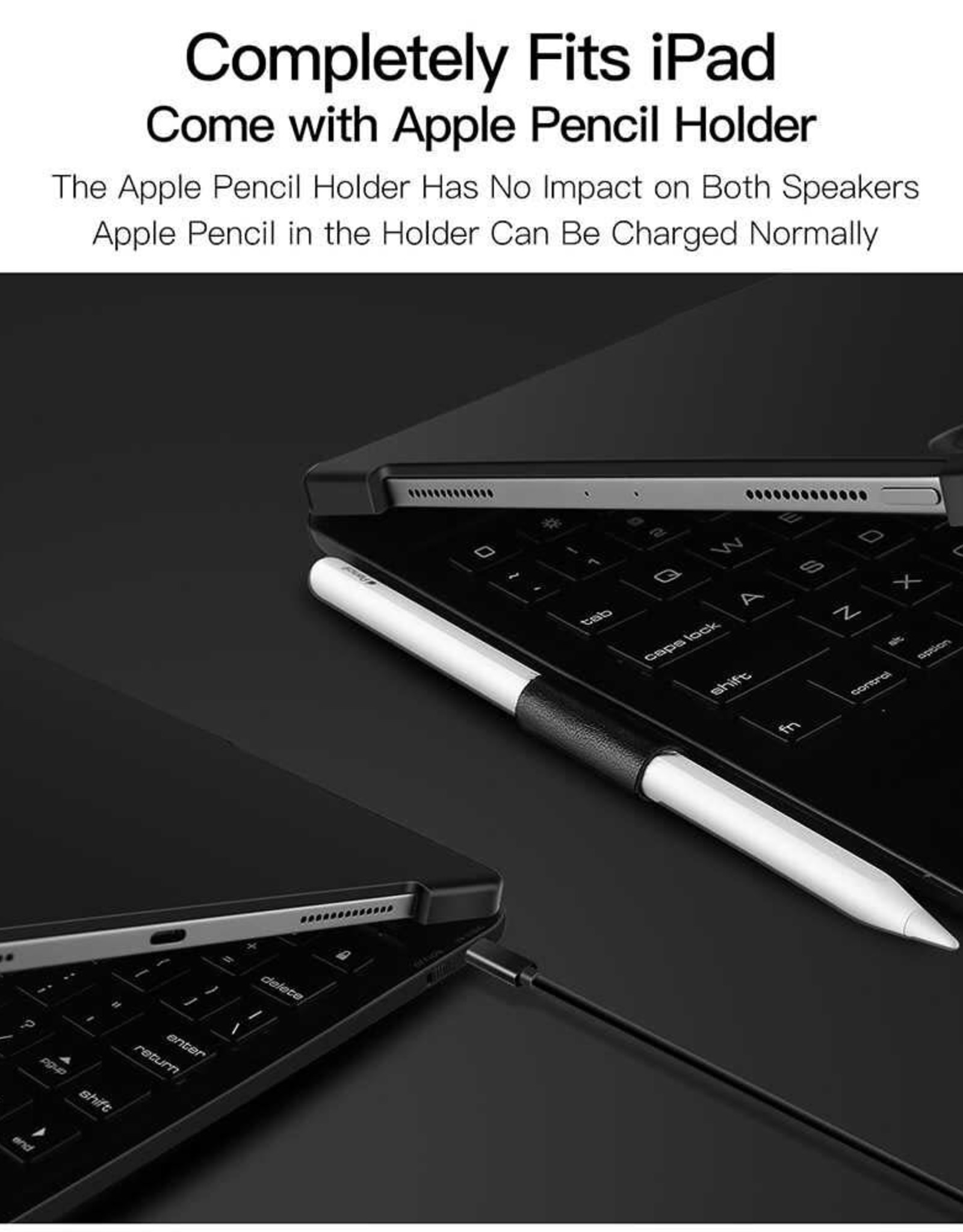 11” IPad Pro 2018, 2020 Dux Ducis Wireless Keyboard Case - Silver