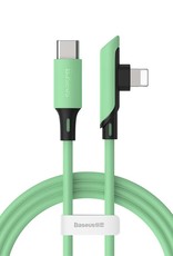 BASEUS PD 18W Elbow Type-C to Lightning Data Cable, 1.2m