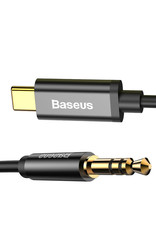 Baseus Baseus Type-C to 3.5 Male Aux Cord Black