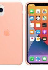 Apple iPhone 11 Pro Max Silicone Case Grapefruit
