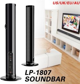 LP-1807 Soundbar Wireless Bluetooth 50W Sound Bar Split/Intergral/Wall-Mounted Subwoofer Soundbar