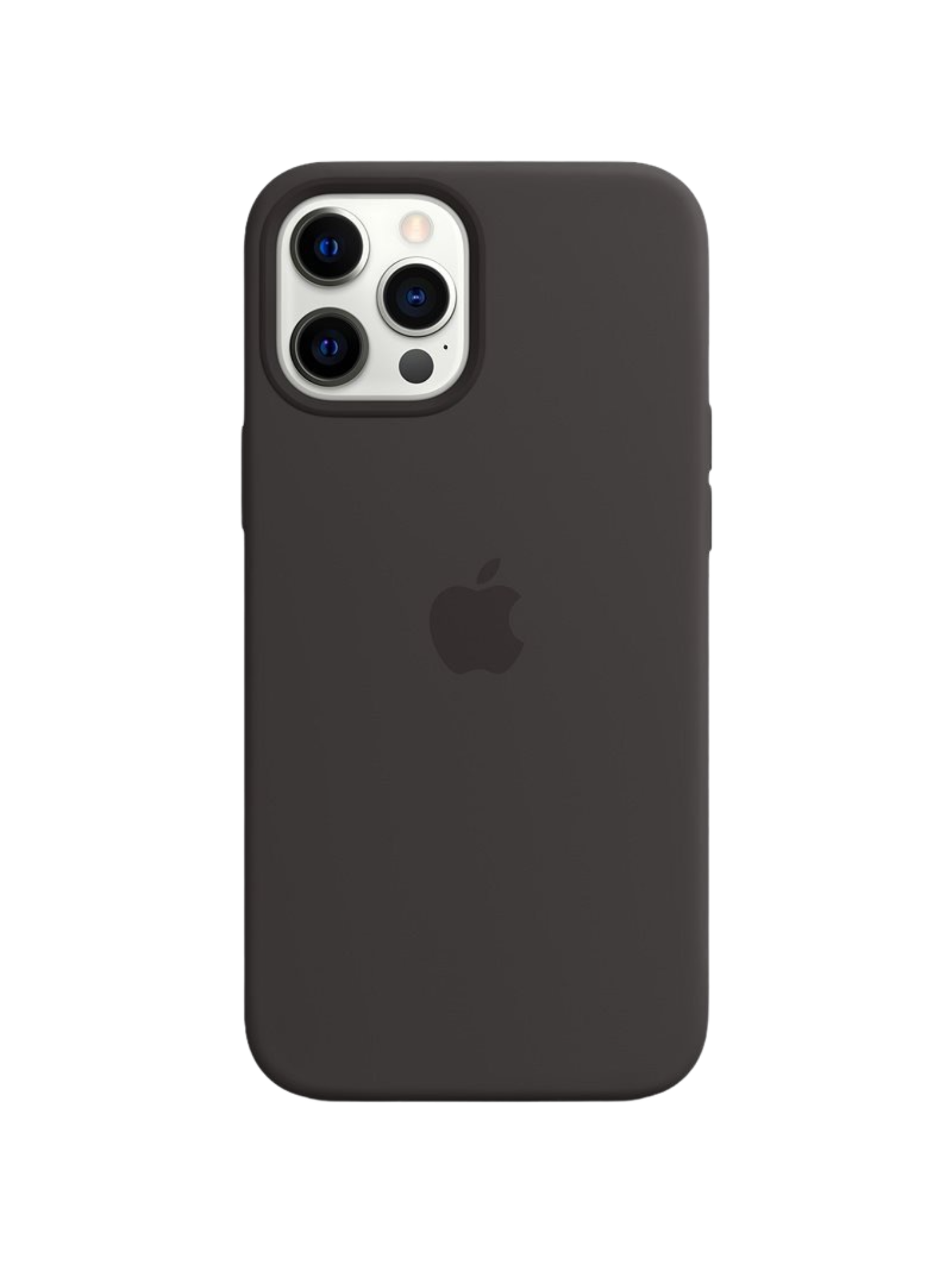 Coque Silicone Mince Pour IPhone 12 Pro Max - Couleur Bordeaux, Protection Anti-choc, Compatible MagSafe