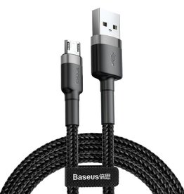 Baseus Cafule Cable USB For Micro 1.5A 3M Gray+Black