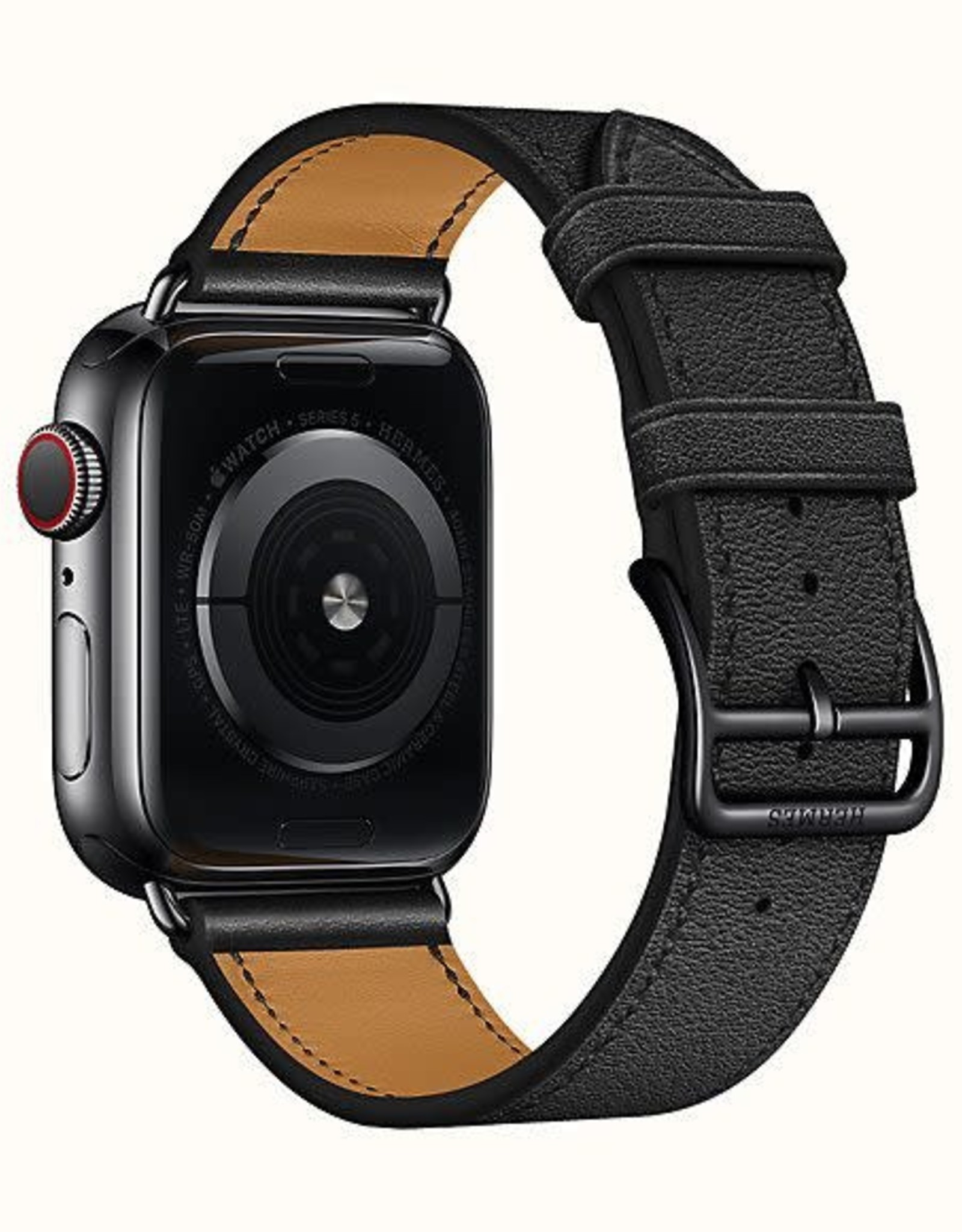 Apple Watch Hermès Leather Loop 42/44mm - G&G Bermuda