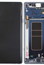 Samsung Samsung Galaxy Note 9 N960 OEM LCD Screen and Digitizer Assembly Part + Frame  - Blue (parts)