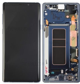 Samsung Samsung Galaxy Note 9 N960 OEM LCD Screen and Digitizer Assembly Part + Frame  - Blue (parts)
