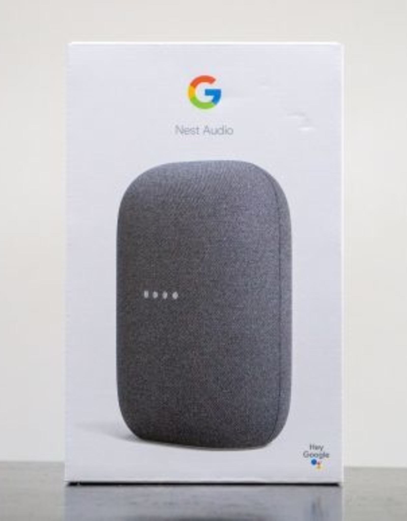 Google Google - Nest Audio - Smart Speaker - Chalk