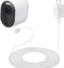 Arlo 25' Outdoor Magnetic Charging Cable for Arlo Ultra and Pro 3 Security Cameras - White