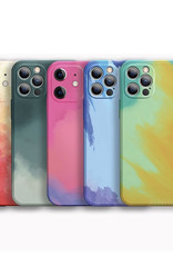 Watercolor Back Glass Case