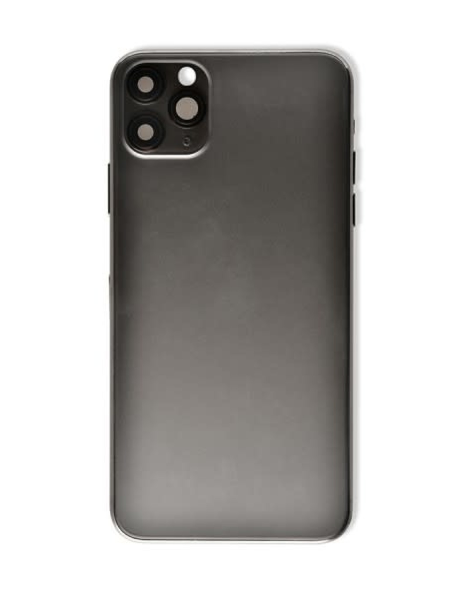 Rear Housing + Frame Back + Glass + Camera Glass  IPhone 11 Pro Max Black (parts)