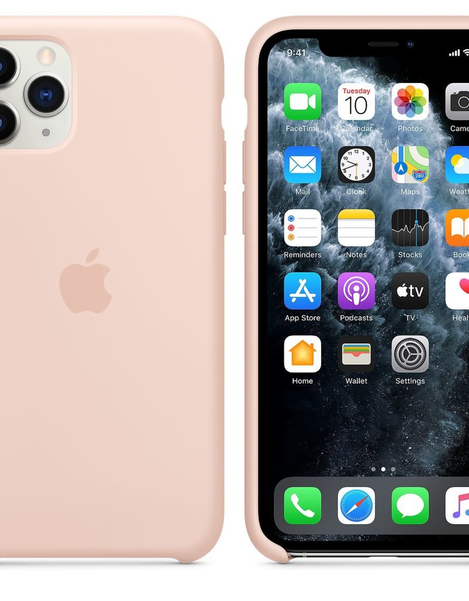 Apple Pink Sand iPhone Silicone Case