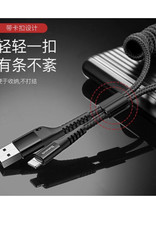 Baseus Baseus Fish Eye Spring Data Cable USB For Type-C 3A 1m Black