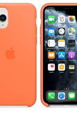 Apple iPhone Silicone Case ** Orange 11 Pro