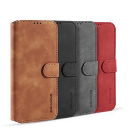 D.G. Ming DG.MING Retro Leather Wallet Case for Samsung Galaxy