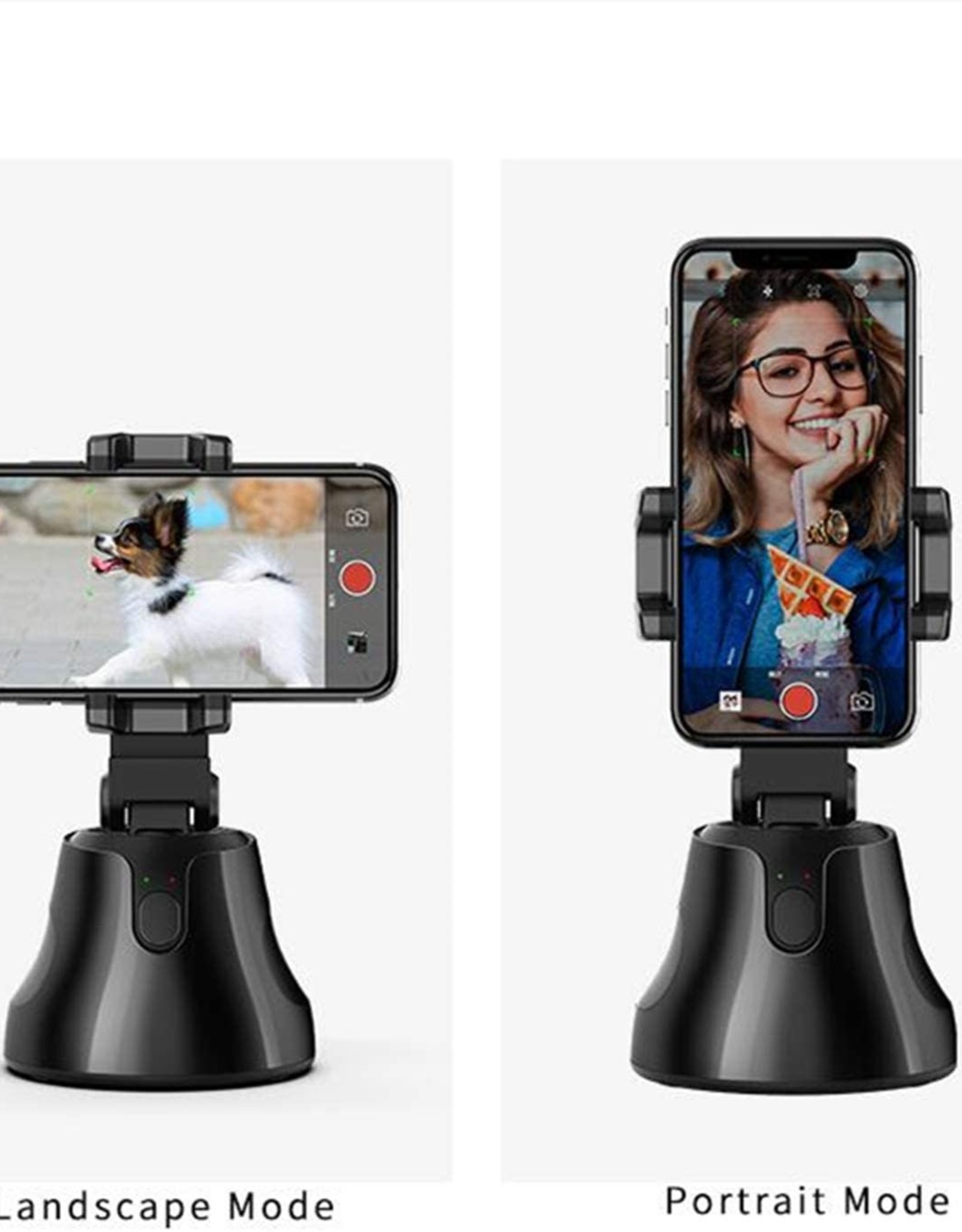 Baseus Baseus Selfie Smart Auto Shooting Stick  Genie 360°Intelligent Object Tracking Holder Black