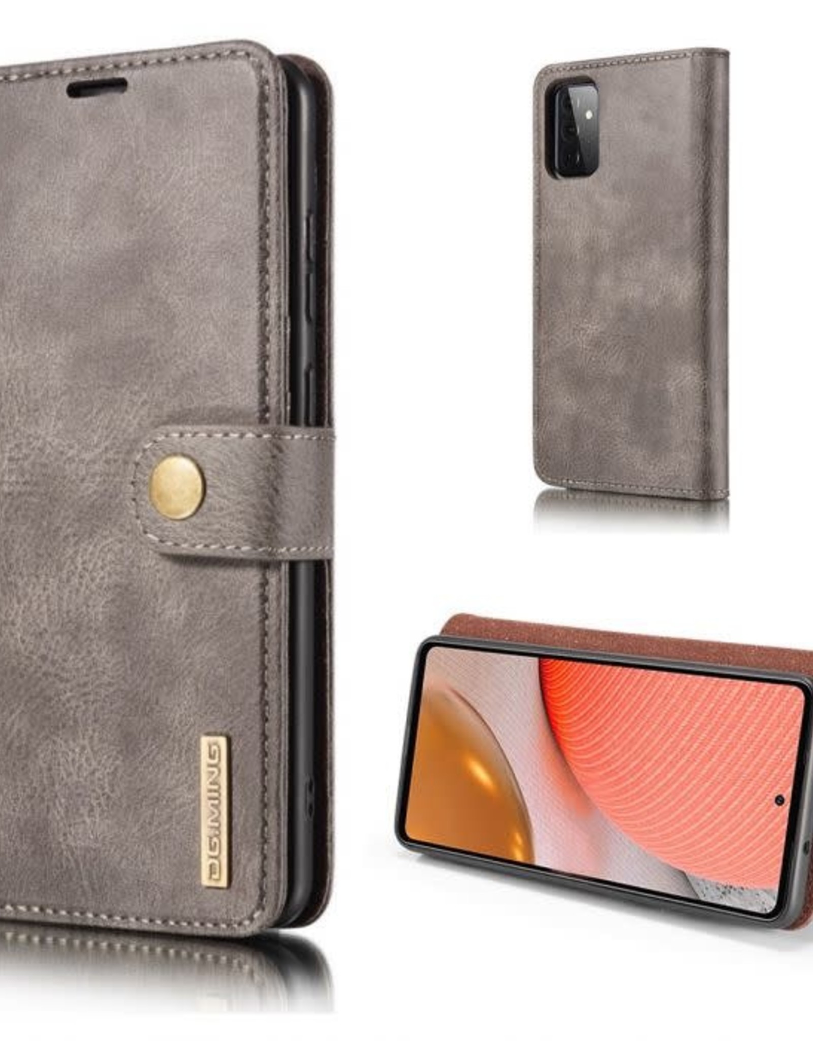 D.G. Ming DG.MING wallet case detachable for Samsung A72