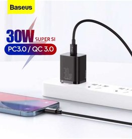 Baseus Baseus Super Si quick charger IC 30W CN Black