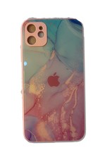 Marble Colorful Glass Back Cover