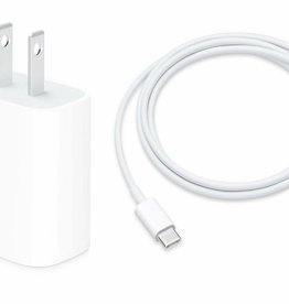 Apple iPhone 12Pro 20W USB-C Power Adpater Lightning To USB Cable