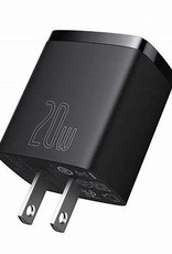 Baseus Compact Quick Charger 2U+C 30W CN Black