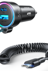 3-in-1 Wired Car Charger (Type-C)