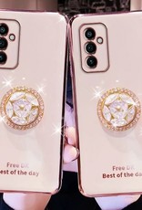Samsung A72 Diamond Ring Bracket Case