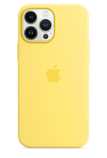 iPhone 13 Pro Max Silicone MagSafe Case Lemon Zest