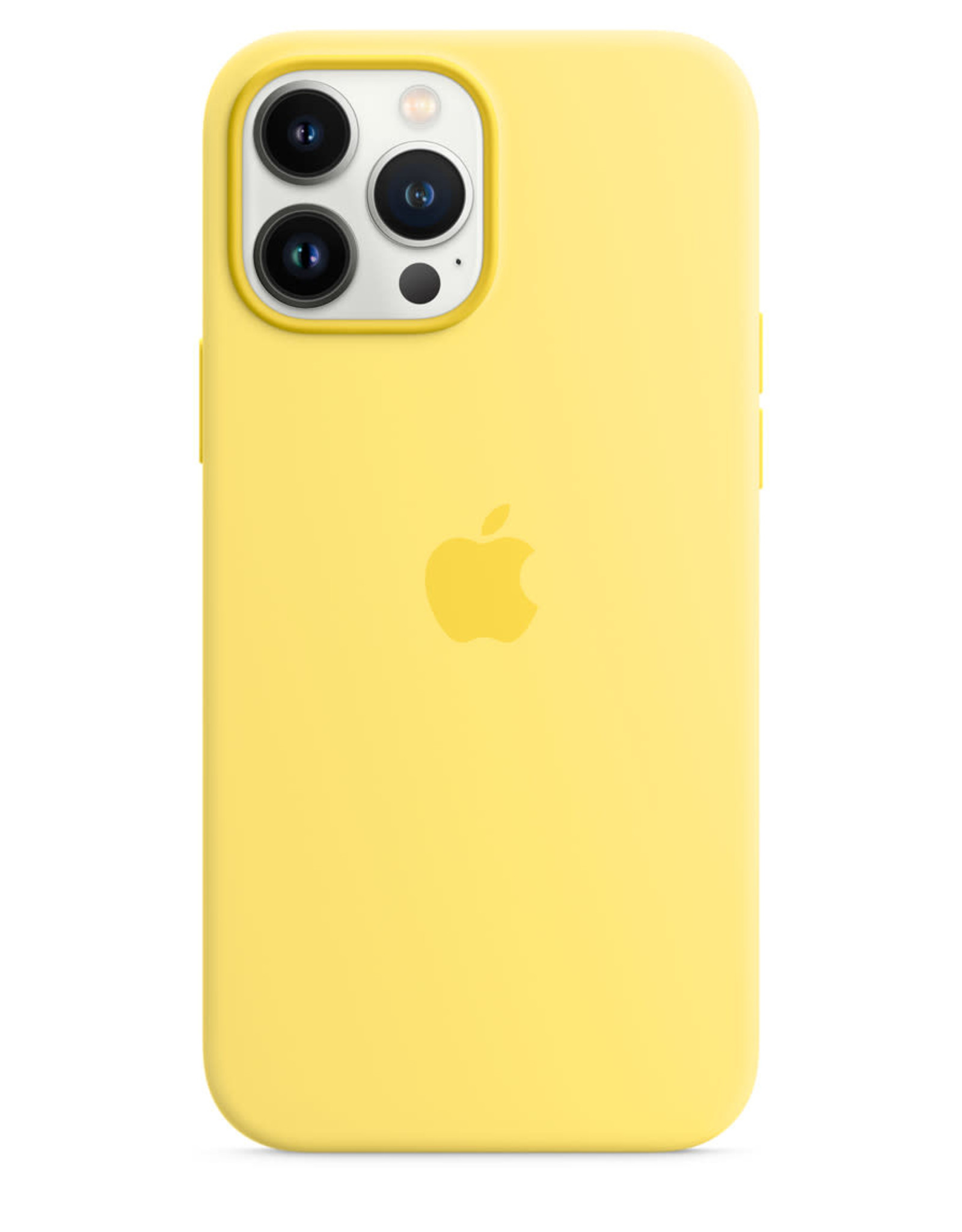 iPhone 13 Pro Max Silicone MagSafe Case Lemon Zest