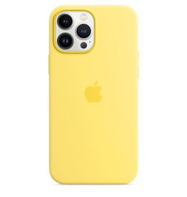 iPhone 13 Pro Max Silicone MagSafe Case Lemon Zest