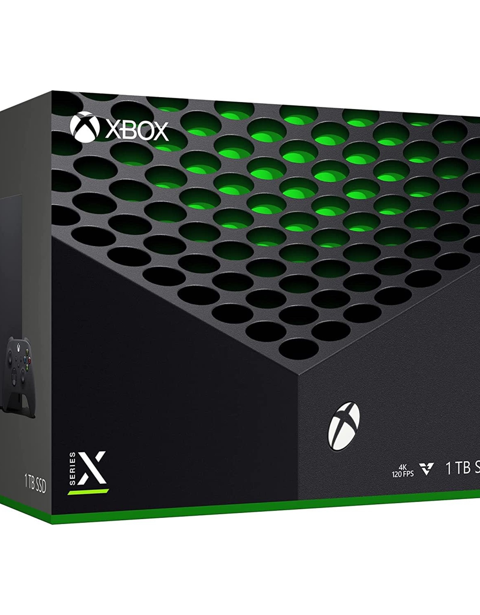 xbox Microsoft Xbox Series X Gaming Console includes Xbox Wireless Controller, up to 120 frames per second, 16 GB RAM 1 TB SSD,4K Gaming