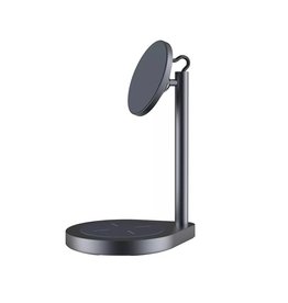 WiWu Power Air 2in1 Wireless Charger X25 Grey