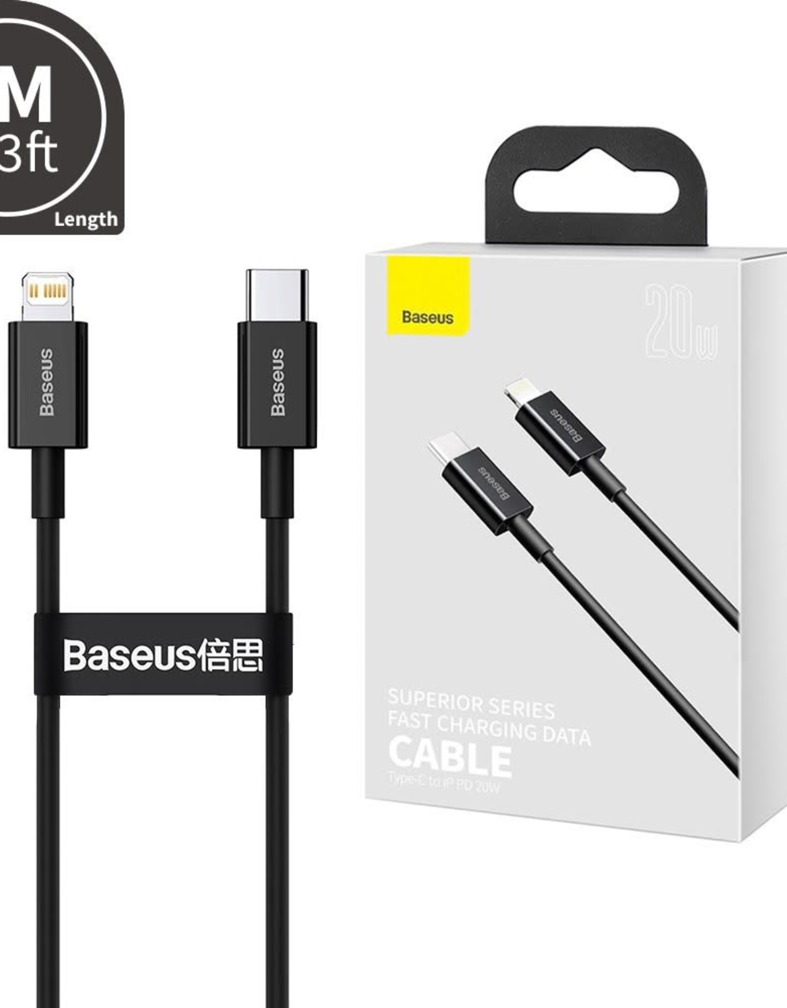 Baseus Baseus Superior Series Fast Charging Data Cable Type-C to iP PD 20W