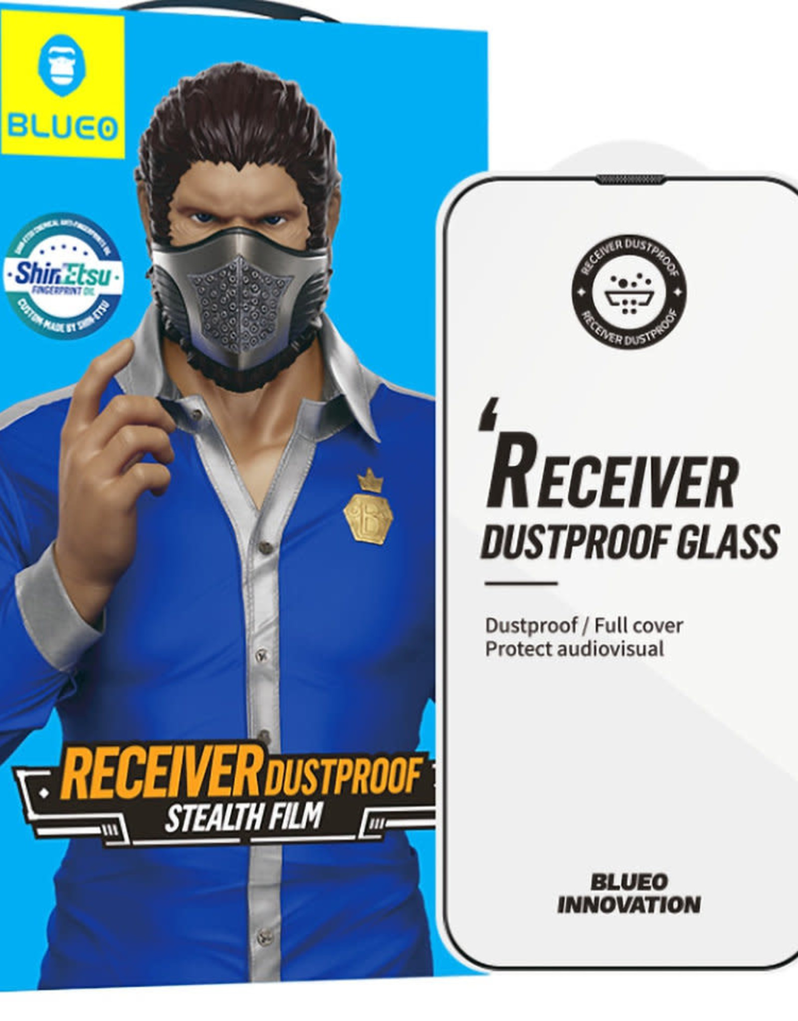 Blueo BLUEO 2.5D Silk full Eye Protection Anti-dust