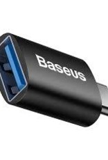 BASEUS INGENUITY SERIES MINI OTG ADAPTOR TYPE- C TO USB-A 3.1 (BLUE)