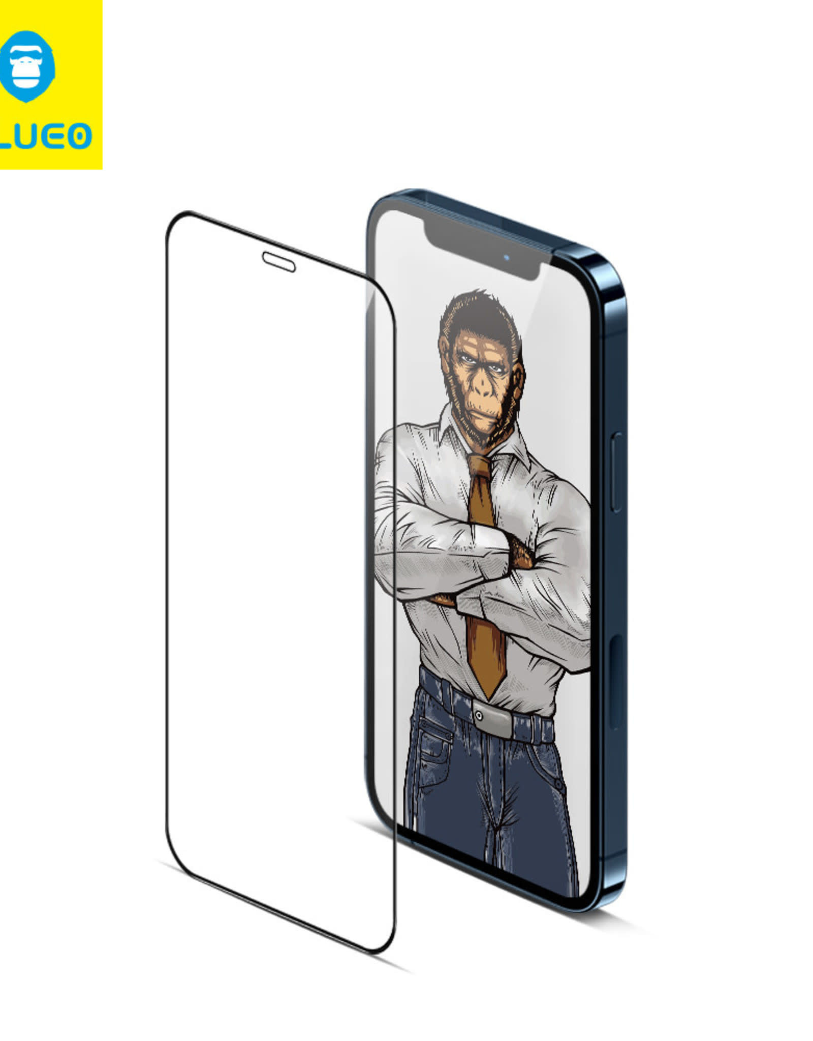 Blueo BLUEO 2.5 Silk Full Cover HD Tempered Glass