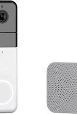 Wyze Wireless Video Doorbell Pro (Chime Included), 1440 HD Video, 1:1 Aspect Ratio: 1:1 Head-to-Toe View, 2-Way Audio, Night Vision