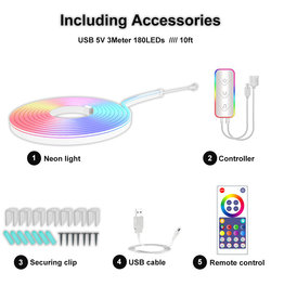 Modern Home Lightning TV Light