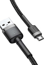 Baseus Cafule Cable USB For Micro 1.5A 2M Gray+Black