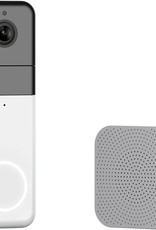 Wyze Wireless Video Doorbell Pro (Chime Included), 1440 HD Video, 1:1 Aspect Ratio: 1:1 Head-to-Toe View, 2-Way Audio, Night Vision