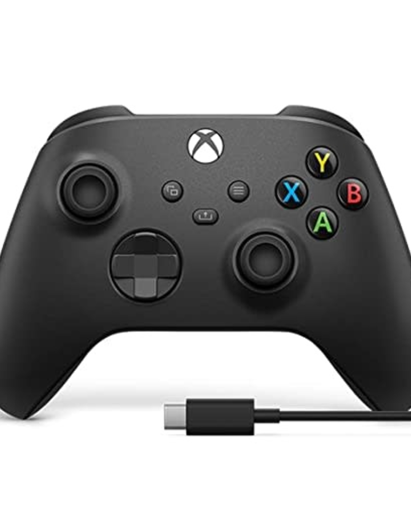 Xbox Core Wireless Controller + USB-C Cable – Carbon Black